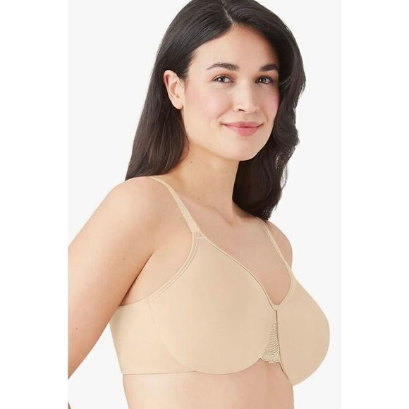 Wacoal NWT Surreal Comfort bra underwire SMOOTH Tan Seamless 32DDD - Picture 2 of 6